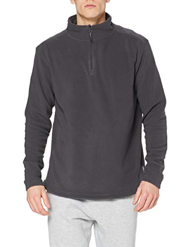 Stedman Apparel Herren Active Fleece Half Zip/ST5020 Sweatshirt, Grau-Grey Steel, Small von Stedman