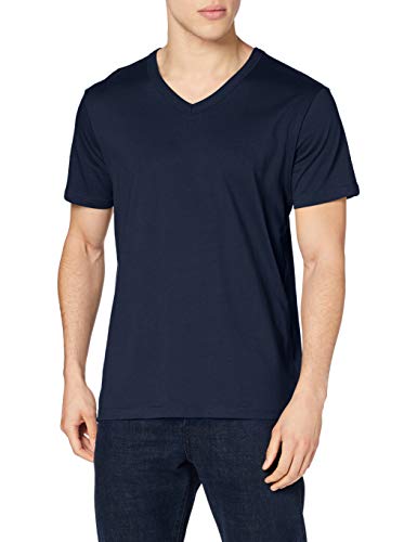 Stedman Apparel Herren Ben (V-Neck)/ST9010 Premium T-Shirt, Marineblau, L von Stedman