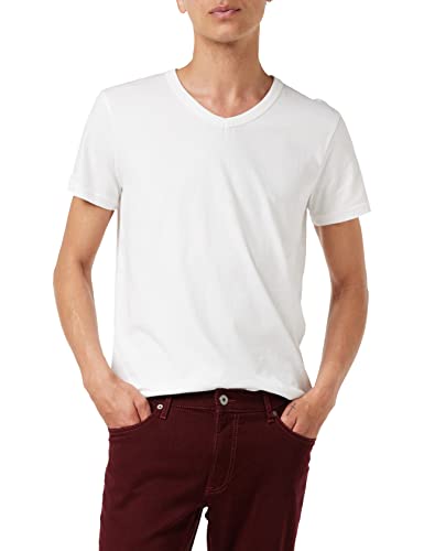 Stedman Herren Ben (V-Neck)/ST9010 Premium T-Shirt, weiß, M von Stedman