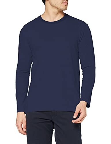 Stedman Apparel Herren Comfort-T Long Sleeve/ST2130 T-Shirt, Marineblau, L von Stedman