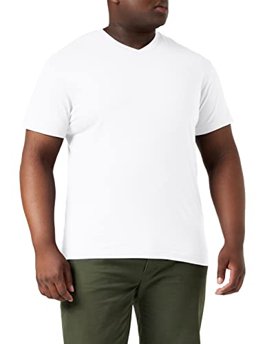 Stedman Apparel Herren Classic-t V-Ausschnitt/St2300 T-Shirt, weiß, M von Stedman