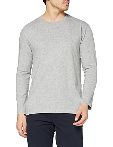 Stedman Apparel Herren Comfort-T Long Sleeve/ST2130 T-Shirt, Grey Heather, XXL von Stedman