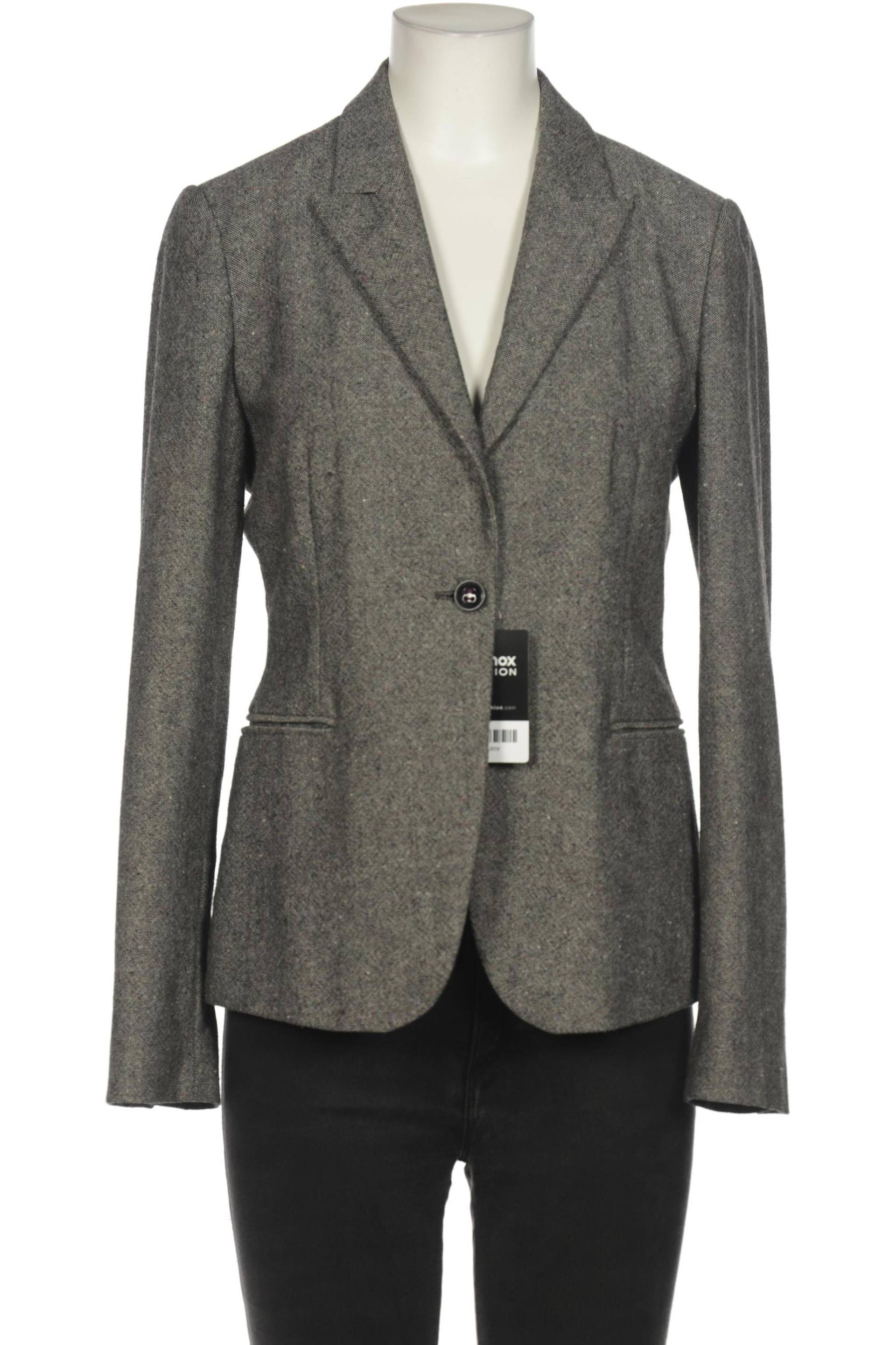 Stefanel Damen Blazer, grau, Gr. 38 von Stefanel