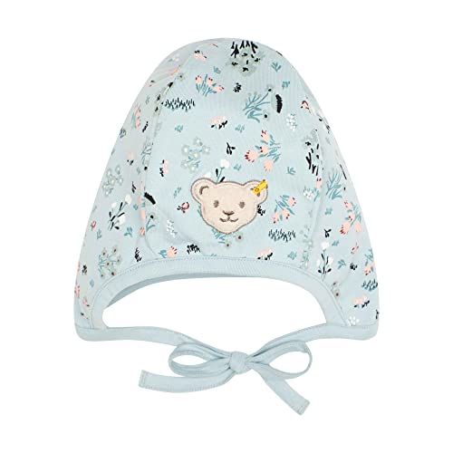 Steiff Baby Girls Bird´s Twittering Hat, Sterling Blue, 39 von Steiff