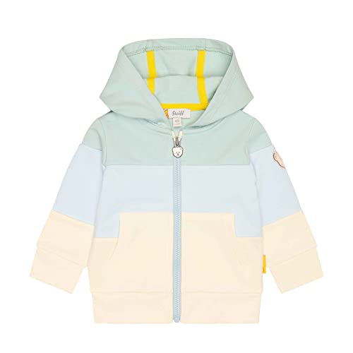 Steiff Baby - Jungen Sweatjacke Übergangsjacke, Ether, 56 EU von Steiff