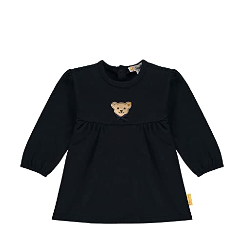 Steiff Baby-Mädchen Langarm Tunika-Shirt, Navy, 56 von Steiff