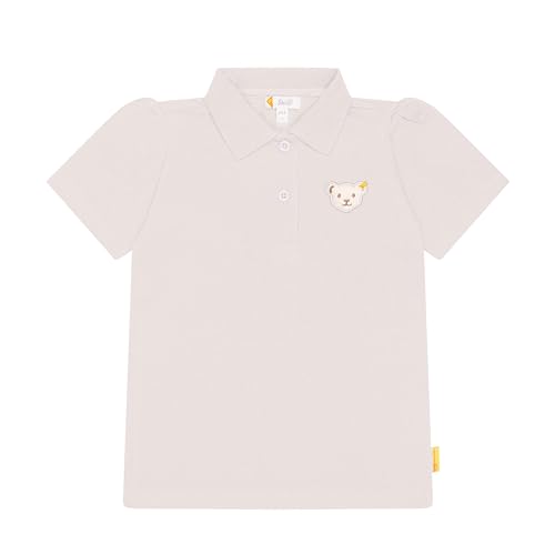 Steiff Mädchen Polo Kurzarm, Classic, Lilac Snow, 98 von Steiff