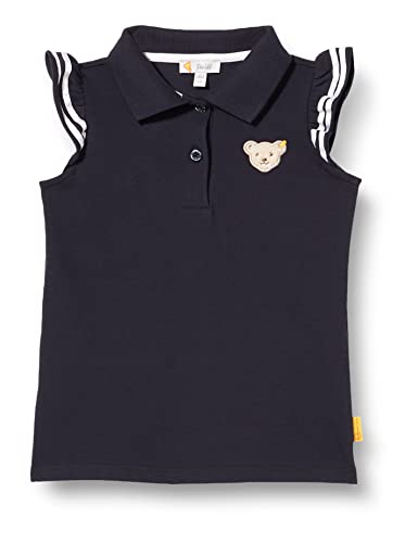 Steiff Mädchen Poloshirt met korte mouwen Polohemd, Steiff Navy, 98 EU von Steiff