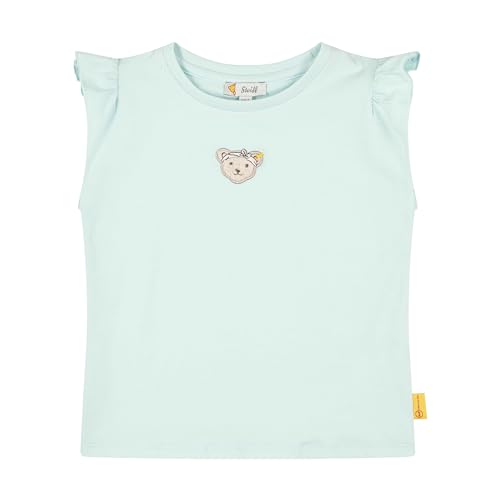 Steiff Mädchen T-Shirt Kurzarm mit Grafik, California Dream, Starlight Blue, 128 von Steiff