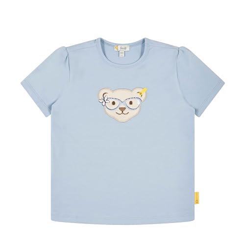 Steiff Mädchen T-Shirts Kurzarm, Butterfly, Brunnera Blue, 110 von Steiff