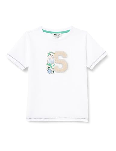 Steiff T-Shirt Kurzarm EU Größe 98 Bright White, Kurzarm Shirt, Sommer Shirt für Kinder, Babyoberteil, ideales Basic Shirt, bequem und weich, waschmaschinenfest Steiff T-Shirt Kurzarm EU Größe 98 Bright White, Kurzarm Shirt, Sommer Shirt für Kinder, Babyoberteil, ideales Basic Shirt, bequem und weich, waschmaschinenfest von Steiff