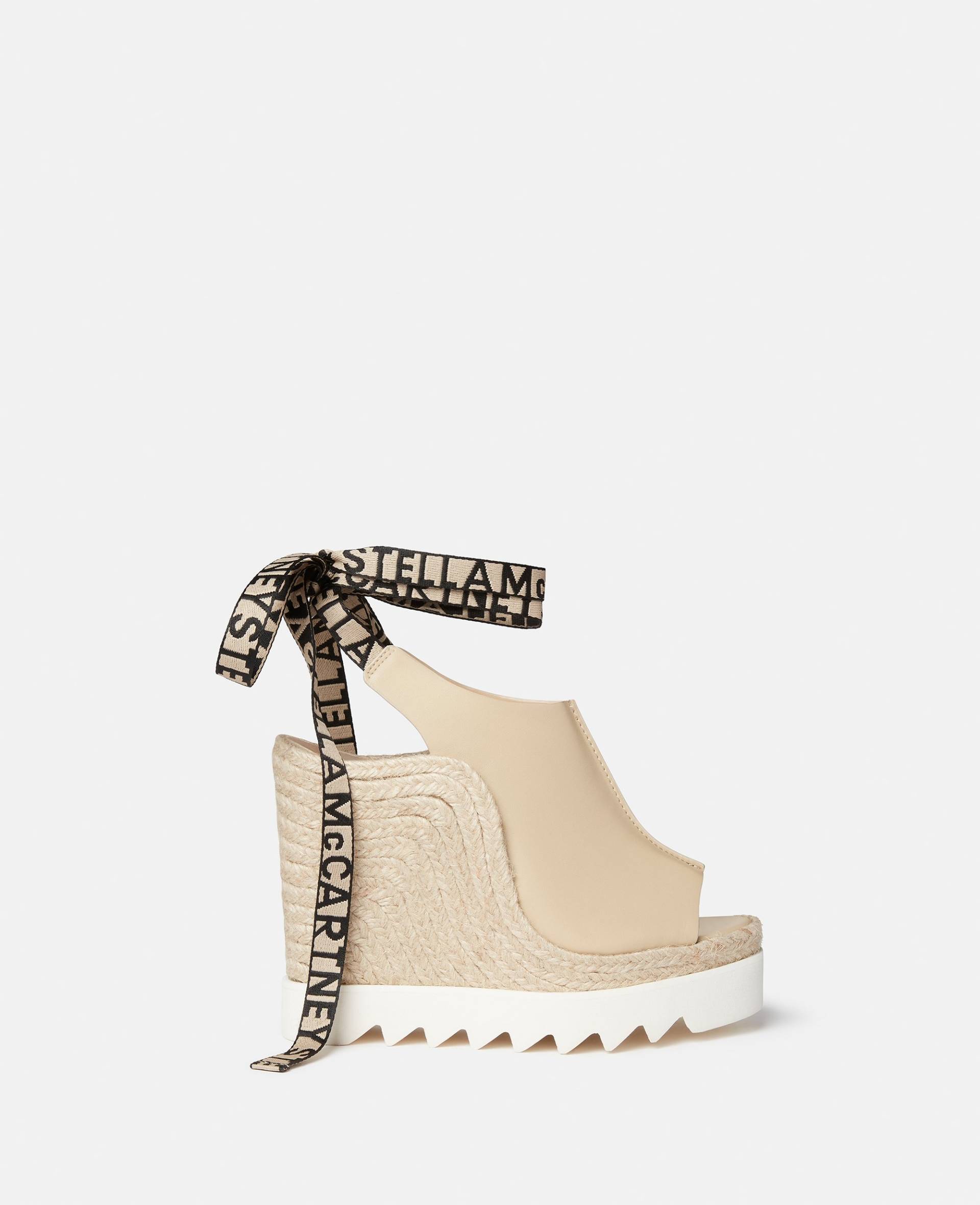 Stella McCartney - Espadrilles Gaia aus Alter Mat mit Keilabsatz, Frau, Sand, Größe: 36 Stella McCartney - Espadrilles Gaia aus Alter Mat mit Keilabsatz, Frau, Sand, Größe: 36 von Stella McCartney