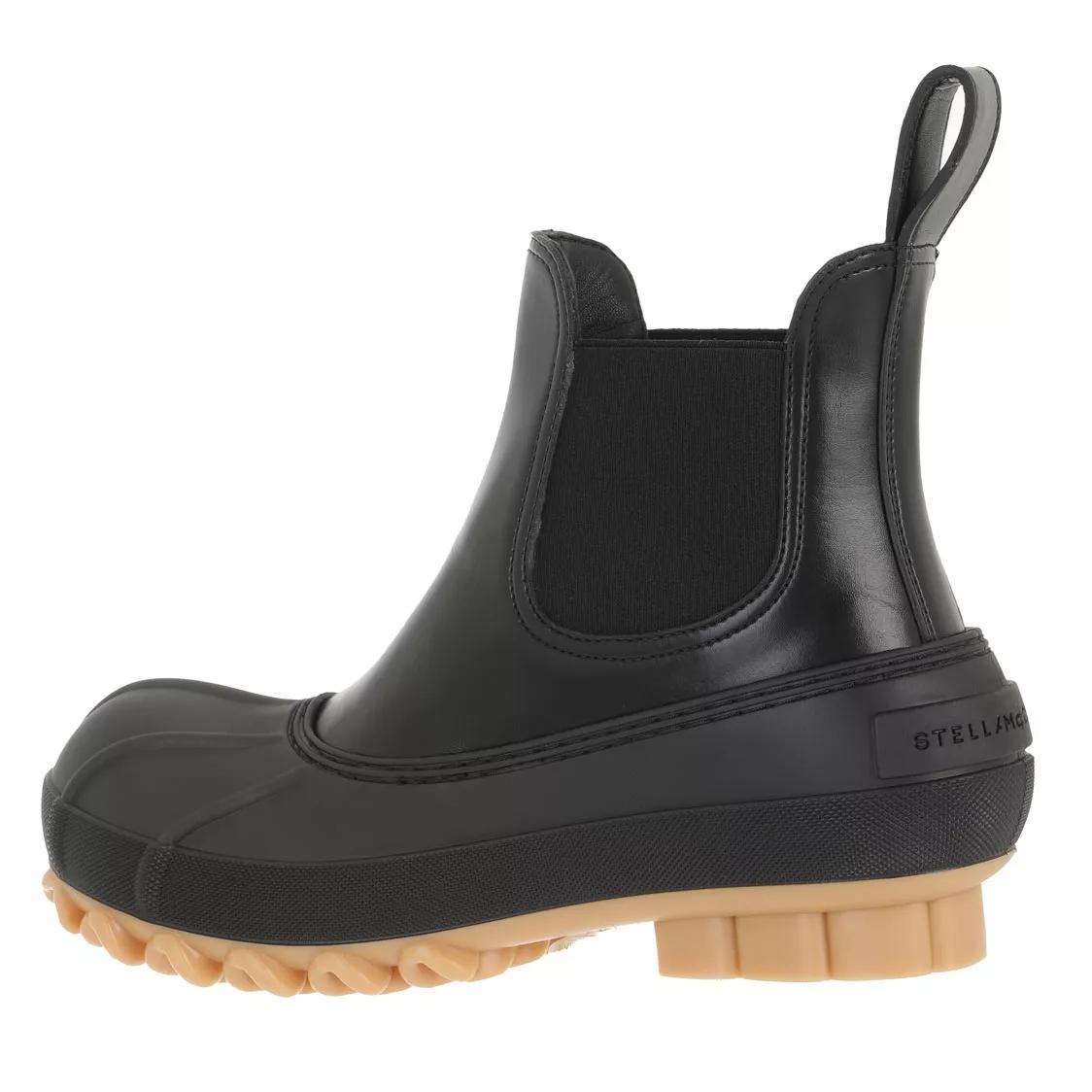 Stella McCartney Boots & Stiefeletten - Boots Leather - Gr. 36 (EU) - in Schwarz - für Damen von Stella Mccartney