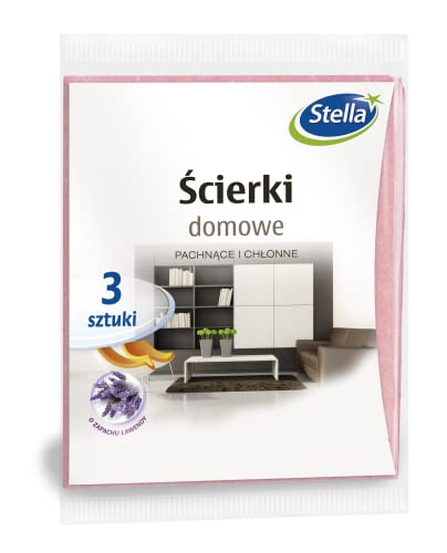 Stella ST1-PS-0982 Haushaltstücher - Duft LAWENDY 3Stück, Groß, Lila von Stella pack