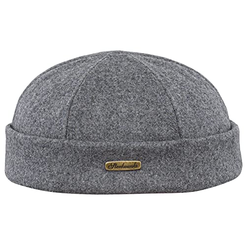 Sterkowski Docker Mütze | Wolle Beanie Kappe für Herren und Frauen | Docker Cap Leon der Profi Beanie Herren Fahrrad Mütze Kapitänsmütze Herren Wintermütze Herren Outdoor Hut 59 cm Grau Sterkowski Docker Mütze | Wolle Beanie Kappe für Herren und Frauen | Docker Cap Leon der Profi Beanie Herren Fahrrad Mütze Kapitänsmütze Herren Wintermütze Herren Outdoor Hut 59 cm Grau von Sterkowski
