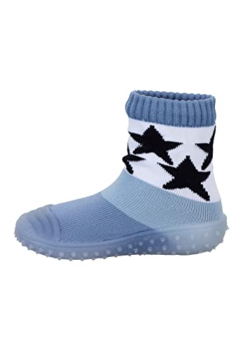 Sterntaler Baby-Jungen Adventure Socken, Blau (Tintenblau Mel. 376), 19/20 von Sterntaler