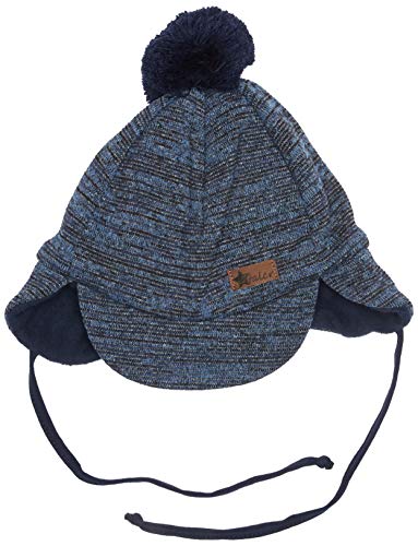 Sterntaler Baby - Jungen Schirmmütze Mütze, Marineblau, 47 von Sterntaler