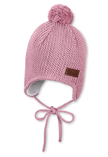 Sterntaler Baby - Mädchen Strickmütze Baby Bommelmütze Strick mit Ohrenklappen, Rosa, 45 Sterntaler Baby - Mädchen Strickmütze Baby Bommelmütze Strick mit Ohrenklappen, Rosa, 45 von Sterntaler