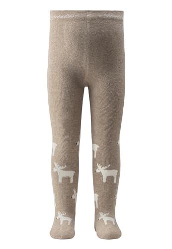 Sterntaler Baby und Kinder Strumpfhose Weihnachten Unisex - mit Motiv und Po-Motiv Elch - mit weichem Innenfrottee, beige, 128 Sterntaler Baby und Kinder Strumpfhose Weihnachten Unisex - mit Motiv und Po-Motiv Elch - mit weichem Innenfrottee, beige, 128 von Sterntaler