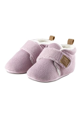 Sterntaler Baby Krabbelschuh aus Strick, Mädchen - Baby Schuhe in Strickoptik mit aufgenähter und rutscchfester Sohle - gefüttert mit Teddyflausch und aus langlebigem Material, rosa melange, 18 Sterntaler Baby Krabbelschuh aus Strick, Mädchen - Baby Schuhe in Strickoptik mit aufgenähter und rutscchfester Sohle - gefüttert mit Teddyflausch und aus langlebigem Material, rosa melange, 18 von Sterntaler