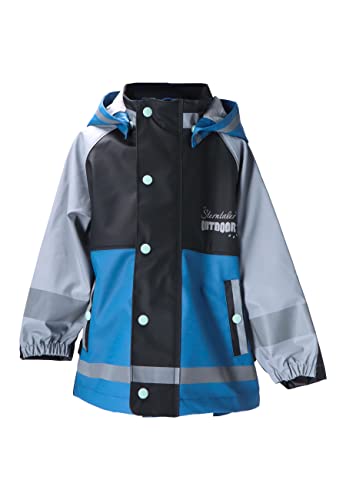 Sterntaler Kleinkind Unisex Regenjacke Kinder Funktions-Regenjacke - Jacke - Wasserdicht mit Reißverschluss und verschweißten Nähten - tintenblau, 80 Sterntaler Kleinkind Unisex Regenjacke Kinder Funktions-Regenjacke - Jacke - Wasserdicht mit Reißverschluss und verschweißten Nähten - tintenblau, 80 von Sterntaler