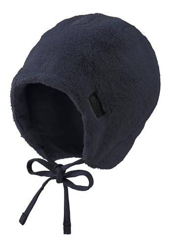 Sterntaler Mütze aus Teddyflausch - Unisex Babymütze mit angeschnittenen Ohrenklappen und Bindeband - warme Beanie, gefüttert mit Baumwollfleece - Erstlingsmütze - Marine, 45 Sterntaler Mütze aus Teddyflausch - Unisex Babymütze mit angeschnittenen Ohrenklappen und Bindeband - warme Beanie, gefüttert mit Baumwollfleece - Erstlingsmütze - Marine, 45 von Sterntaler