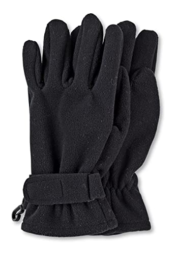 Sterntaler Unisex Kinder Fingerhandschuh Cold Weather Gloves, Schwarz, 8 EU von Sterntaler