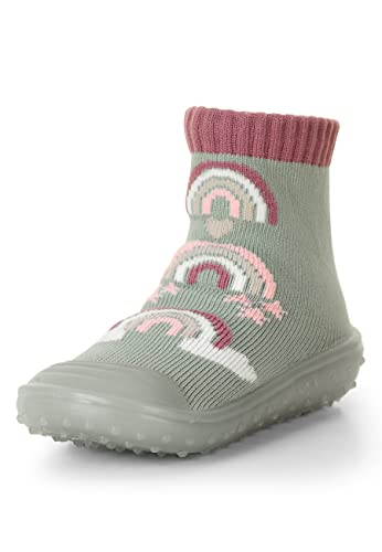 Sterntaler Unisex Kinder Adventure Regenbogen Socken, grün, 21-22 von Sterntaler