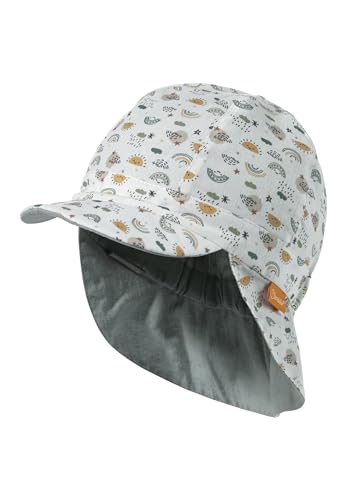 Sterntaler Wendeschirmmütze Regenbogen - Unisex Baby Mütze mit UV 50+ und Druckmuster - Babyhut Baby mit Bindeband - Wende -Schirmmütze Baby schützt den Kopf - steingrün, 49 Sterntaler Wendeschirmmütze Regenbogen - Unisex Baby Mütze mit UV 50+ und Druckmuster - Babyhut Baby mit Bindeband - Wende -Schirmmütze Baby schützt den Kopf - steingrün, 49 von Sterntaler
