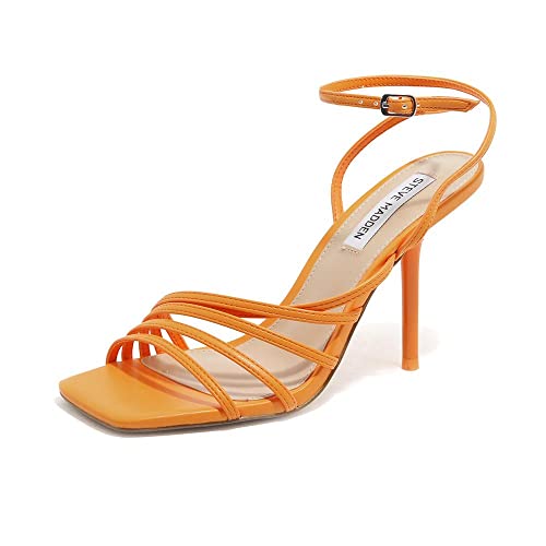 STEVE MADDEN SCARPE DONNA ALL IN NEON APRICOT TACCO 8 PE22 von steve madden