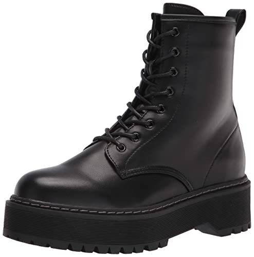 Steve Madden Bettyy1 Damen Combat Boot, schwarz, 40 EU von Steve Madden