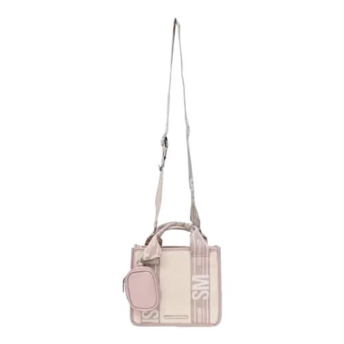 Steve Madden Bwebber wandelbare Tragetasche, Pink multi, Einheitsgröße von Steve Madden