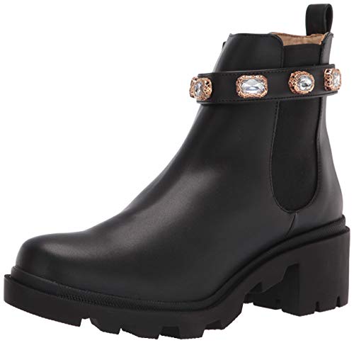 Steve Madden Damen Amulett Stiefelette, Schwarz, 39 EU von Steve Madden