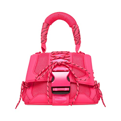 Steve Madden Damen Top Handle Diego Crossbody mit Tragegriff Oben, neon pink von Steve Madden