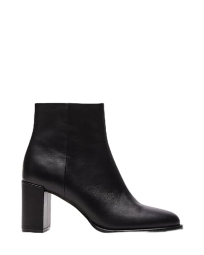 Steve Madden Damen Jozie Stiefelette, Schwarz Leder, 36 EU von Steve Madden