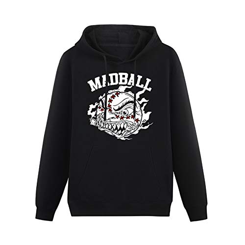 Men's Heavyweight Hooded New Madball Hardcore Logo Long Sleeve Sweatshirts Black L von Stille