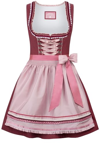 Stockerpoint Damen Dirndl Harper Kleid für besondere Anlässe, Altrosa, 34 von Stockerpoint