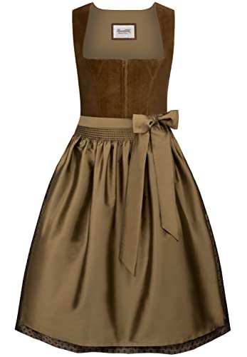 Stockerpoint Damen Dirndl Isola Kleid für besondere Anlässe, Olive, 48 von Stockerpoint