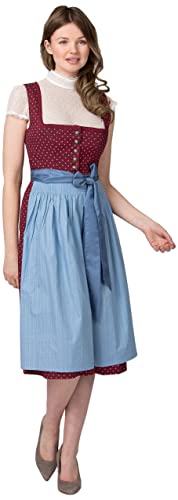 Stockerpoint Damen Dirndl Julina Kleid, Bordeaux, 34 von Stockerpoint