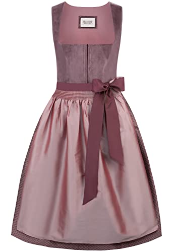 Stockerpoint Damen Dirndl Malve Kleid für besondere Anlässe, aubergine, 34 von Stockerpoint