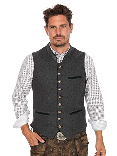 Stockerpoint Herren vest sirius Trachtenweste, Grau (Grau-tanne Grau-tanne), 50 EU von Stockerpoint