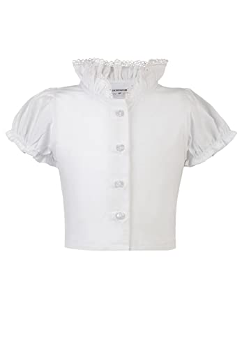 Stockerpoint Mädchen Anita Bluse, weiß, 134-140 Stockerpoint Mädchen Anita Bluse, weiß, 134-140 von Stockerpoint