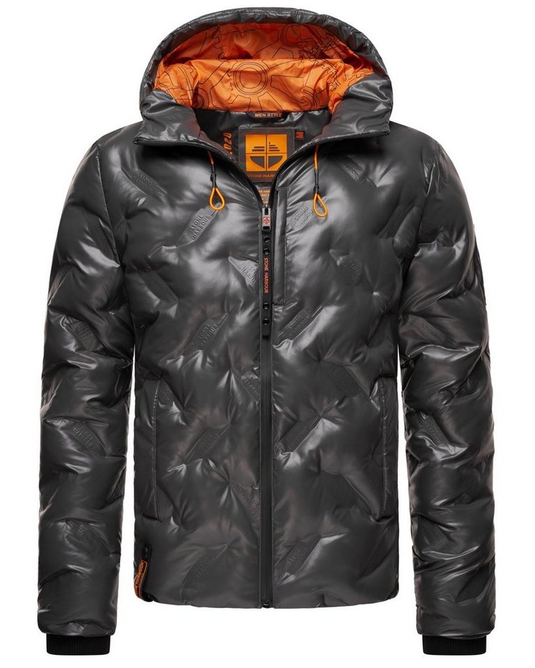 Stone Harbour Outdoorjacke Geroo Sportliche, wasserdichte Herren Winterjacke mit Kapuze von Stone Harbour