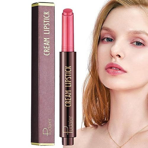 Glitzer-Balsam-Lippenstift - Langanhaltender, natürlich aussehender Jelly-Lippenstift | Lippenpflegeprodukte für Frauen und junge Mädchen für Treffen, Dating, Reisen, Zuhause, Arbeiten, Storaffy von Storaffy