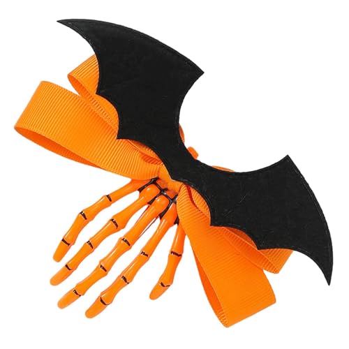 Halloween Skelett Hand Haarspangen | Halloween Skelett Hand Haarnadelklammern,Halloween-Gothic-Haarschmuck, Geschenke für Mädchen, Frauen, Kinder Storaffy von Storaffy