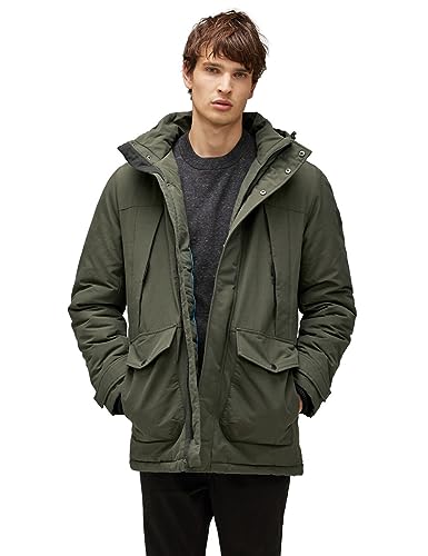 Street One MEN Herren D201852 Parka, Dark Forest Green, L von Street One MEN