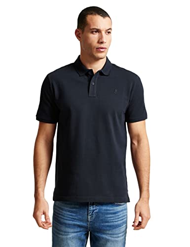 Street One MEN Herren D319366 Poloshirt, Deep Sea Blue, XL EU von Street One MEN