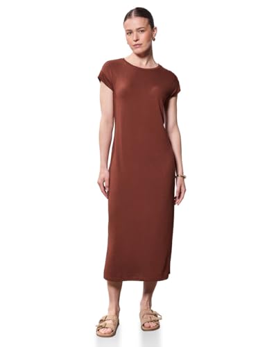 Street One Studio Damen F144577 Strick-Look Kleid, Sienna Brown, 44 Street One Studio Damen F144577 Strick-Look Kleid, Sienna Brown, 44 von Street One Studio