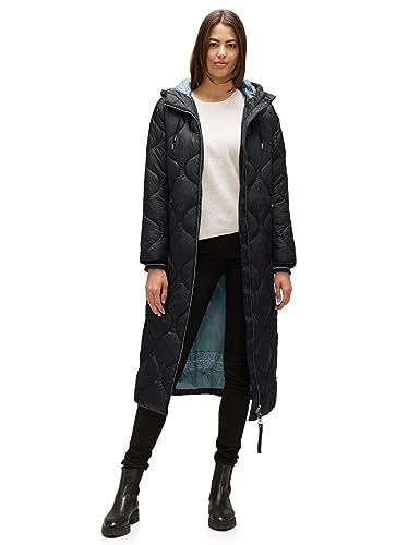 STREET ONE Damen A201881 Steppjacke Lang, Black, 42 von Street One