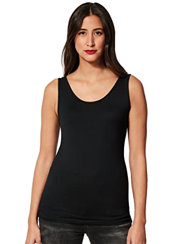 STREET ONE Damen A318893 Longtop, Black, 36 von Street One